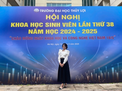 Trải nghiệm nghiên cứu khoa học của tôi trong ngành TMĐT tại đại học Thủy lợi